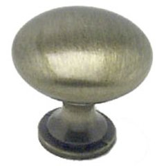 Euro Moderno 1-3/16 Inch Diameter Brushed Antique Brass Cabinet Knob Euro Moderno 1-3/16 Inch Diameter Brushed Antique Brass Cabinet Knob