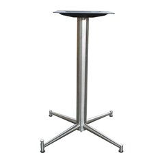25" X 25" Four Leg Table Base - Stainless Steel 28-3/8" H 25" X 25" Four Leg Table Base - Stainless Steel 28-3/8" H