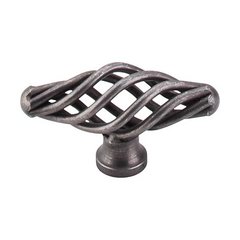 Normandy 2-1/8 Inch Length Pewter Cabinet Knob Normandy 2-1/8 Inch Length Pewter Cabinet Knob