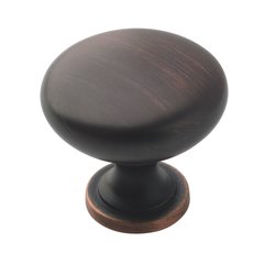Allison Value Hardware 1-1/4 Inch Diameter Oil Rubbed Bronze Cabinet Knob Allison Value Hardware 1-1/4 Inch Diameter Oil Rubbed Bronze Cabinet Knob