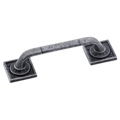 Ambrosia 3-3/4 Inch Center to Center Wrought Iron Dark Cabinet Pull Ambrosia 3-3/4 Inch Center to Center Wrought Iron Dark Cabinet Pull