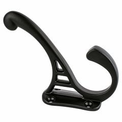 Double Coat Hook Black Double Coat Hook Black