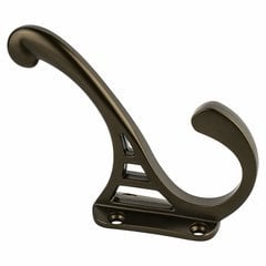 Double Coat Hook Oil Rubbed Bronze Double Coat Hook Oil Rubbed Bronze