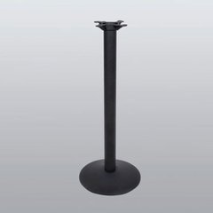 Table Base 17" Round x 41" High-Black Matte Finish Table Base 17" Round x 41" High-Black Matte Finish