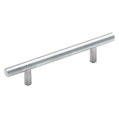 Bar Pulls 3-3/4 Inch Center to Center Sterling Nickel Cabinet Pull Bar Pulls 3-3/4 Inch Center to Center Sterling Nickel Cabinet Pull