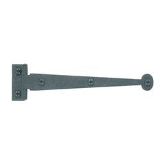 Rough Iron 3/8" Offset Strap Hinge 6" Long Black Iron Rough Iron 3/8" Offset Strap Hinge 6" Long Black Iron