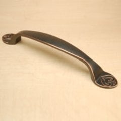 Iris 8 Inch Center to Center Antique Bronze Copper Appliance Pull Iris 8 Inch Center to Center Antique Bronze Copper Appliance Pull