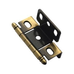 Full Inset Ball Tip Hinge Antique English - Sold Each Full Inset Ball Tip Hinge Antique English - Sold Each