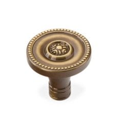 Meridian 1-3/8 Inch Diameter Antique Light Polish Cabinet Knob Meridian 1-3/8 Inch Diameter Antique Light Polish Cabinet Knob