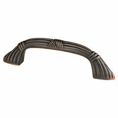 Toccata 3 Inch Center to Center Venetian Bronze Cabinet Pull Toccata 3 Inch Center to Center Venetian Bronze Cabinet Pull