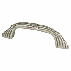 Toccata 3 Inch Center to Center Weathered Nickel Cabinet Pull Toccata 3 Inch Center to Center Weathered Nickel Cabinet Pull