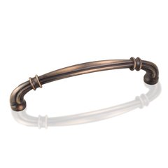 Lafayette 5-1/16 Inch Center to Center Antique Brushed Satin Brass Cabinet Pull Lafayette 5-1/16 Inch Center to Center Antique Brushed Satin Brass Cabinet Pull