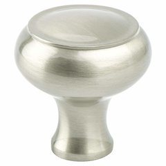 Forte 1-5/8 Inch Diameter Brushed Nickel Cabinet Knob Forte 1-5/8 Inch Diameter Brushed Nickel Cabinet Knob