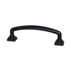 Tailored Traditional Pull 3-3/4" C/C Matte Black Tailored Traditional Pull 3-3/4" C/C Matte Black