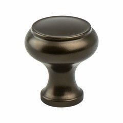Forte 1-1/4 Inch Diameter Oil Rubbed Bronze Cabinet Knob Forte 1-1/4 Inch Diameter Oil Rubbed Bronze Cabinet Knob