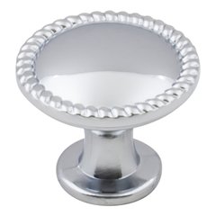 Lindos Cabinet Knob 1-1/4" Dia Polished Chrome Lindos Cabinet Knob 1-1/4" Dia Polished Chrome