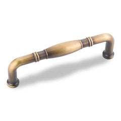 Durham 3-3/4 Inch Center to Center Antique Brushed Satin Brass Cabinet Pull Durham 3-3/4 Inch Center to Center Antique Brushed Satin Brass Cabinet Pull