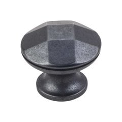 Drake 1-1/4 Inch Diameter Gun Metal Cabinet Knob Drake 1-1/4 Inch Diameter Gun Metal Cabinet Knob