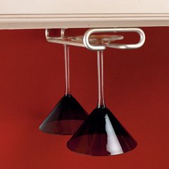 Single Stemware Holder 11" D - Chrome Single Stemware Holder 11" D - Chrome
