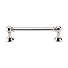 Asbury 3-3/4 Inch Center to Center Polished Nickel Cabinet Pull Asbury 3-3/4 Inch Center to Center Polished Nickel Cabinet Pull
