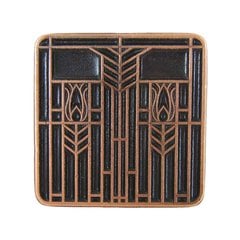 Arts & Crafts 1-1/4 Inch Diameter Antique Copper Cabinet Knob Arts & Crafts 1-1/4 Inch Diameter Antique Copper Cabinet Knob
