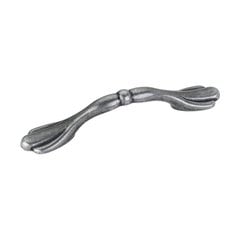 Arcadia 3 Inch Center to Center Antique Silver Machined Cabinet Pull Arcadia 3 Inch Center to Center Antique Silver Machined Cabinet Pull