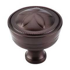 Edwardian 1-5/16 Inch Diameter Oil Rubbed Bronze Cabinet Knob Edwardian 1-5/16 Inch Diameter Oil Rubbed Bronze Cabinet Knob