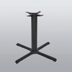 Table Base 30 inch x 30 inch End Style x 28 inch High-Black Matte Finish Table Base 30 inch x 30 inch End Style x 28 inch High-Black Matte Finish