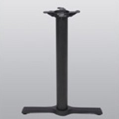 Table Base 5 inch x 22 inch End Style x 40 inch High-Black Matte Finish Table Base 5 inch x 22 inch End Style x 40 inch High-Black Matte Finish