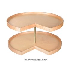 32" Pie Cut Lazy Susan - 2 Shelf - Shelves Only 32" Pie Cut Lazy Susan - 2 Shelf - Shelves Only