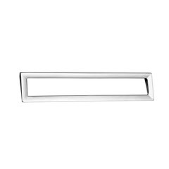 Dharma 7-1/2 Inch Center to Center Polished Chrome Cabinet Pull Dharma 7-1/2 Inch Center to Center Polished Chrome Cabinet Pull