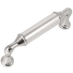 Kensington Pull 3-3/4 inch Center to Center Polished Nickel Kensington Pull 3-3/4 inch Center to Center Polished Nickel