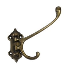 Swivel Hook 4-1/4 inch L x 1-1/8 inch W - Antique Brass Swivel Hook 4-1/4 inch L x 1-1/8 inch W - Antique Brass