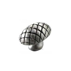 Quilt 1-1/2 Inch Diameter Satin Antique Nickel Cabinet Knob Quilt 1-1/2 Inch Diameter Satin Antique Nickel Cabinet Knob