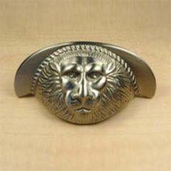 Roman 3 Inch Center to Center Matte Satin Nickel Cabinet Cup Pull Roman 3 Inch Center to Center Matte Satin Nickel Cabinet Cup Pull