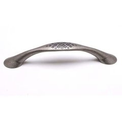 Overture 5-1/16 Inch Center to Center Rustic Nickel Cabinet Pull Overture 5-1/16 Inch Center to Center Rustic Nickel Cabinet Pull