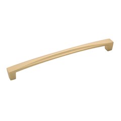 Crest Pull 7-9/16" C/C Flat Ultra Brass Crest Pull 7-9/16" C/C Flat Ultra Brass