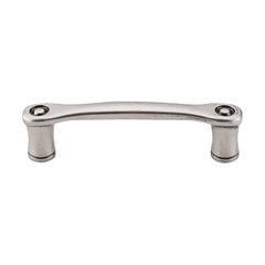 Edwardian 3 Inch Center to Center Pewter Antique Cabinet Pull Edwardian 3 Inch Center to Center Pewter Antique Cabinet Pull