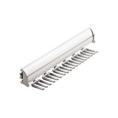 Elite Tie Rack Polished Chrome 17-7/8 inch L - 24 Hook Elite Tie Rack Polished Chrome 17-7/8 inch L - 24 Hook