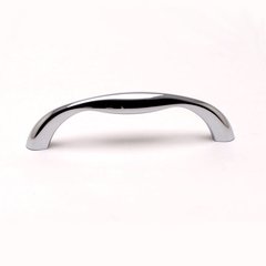 Valencia 3-3/4 Inch Center to Center Polished Chrome Cabinet Pull Valencia 3-3/4 Inch Center to Center Polished Chrome Cabinet Pull