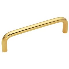 Wire Pulls Pull 3-3/4 inch Center to Center Polished Brass Wire Pulls Pull 3-3/4 inch Center to Center Polished Brass