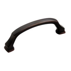 Revitalize 3-3/4 Inch Center to Center Oil Rubbed Bronze Cabinet Pull Revitalize 3-3/4 Inch Center to Center Oil Rubbed Bronze Cabinet Pull