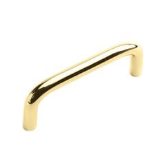 Wire Pulls Pull 3 inch Center to Center Polished Brass Wire Pulls Pull 3 inch Center to Center Polished Brass