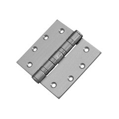 Mort. Heavy Ball Bearing Hinge 5" X 4-1/2" Satin Chrome Mort. Heavy Ball Bearing Hinge 5" X 4-1/2" Satin Chrome