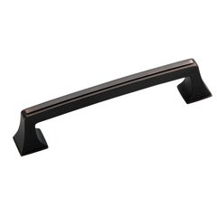 Mulholland 5-1/16 Inch Center to Center Oil Rubbed Bronze Cabinet Pull Mulholland 5-1/16 Inch Center to Center Oil Rubbed Bronze Cabinet Pull
