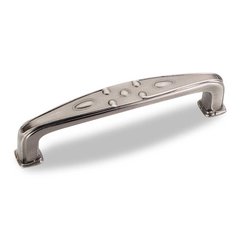 Milan 2 3-3/4 Inch Center to Center Bright Nickel Brushed with Dull Lacquer Cabinet Pull Milan 2 3-3/4 Inch Center to Center Bright Nickel Brushed with Dull Lacquer Cabinet Pull