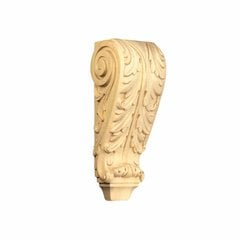 Large Acanthus Corbel Unfinished Hard Maple Large Acanthus Corbel Unfinished Hard Maple