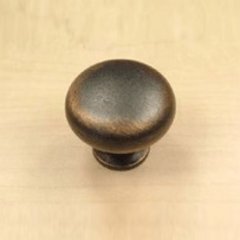 Yukon 1-1/4 Inch Diameter Weathered Bronze/Copper Cabinet Knob Yukon 1-1/4 Inch Diameter Weathered Bronze/Copper Cabinet Knob