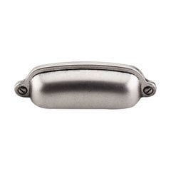 Dakota 2-9/16 Inch Center to Center Pewter Antique Cabinet Cup Pull Dakota 2-9/16 Inch Center to Center Pewter Antique Cabinet Cup Pull