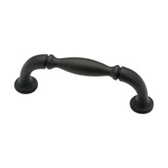 Mission 2-1/2 Inch Center to Center Flat Black Cabinet Pull Mission 2-1/2 Inch Center to Center Flat Black Cabinet Pull
